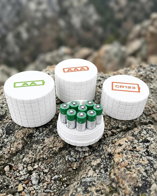 Battery Containers-Frag Pattern- Custom Colors