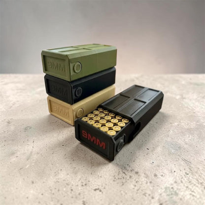 9MM Custom Printed Ammunition Stackable Storage boxes.