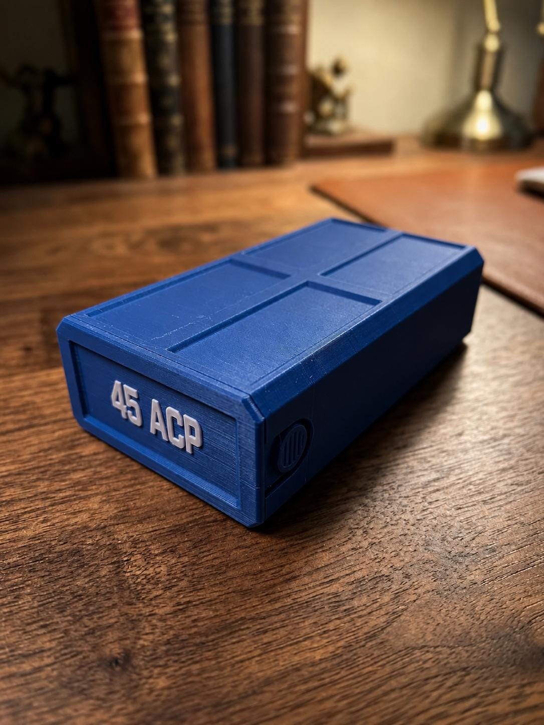 45 ACP Stackable Ammo Case – 50 Round Storage Box for Range & Reloading Ammo
