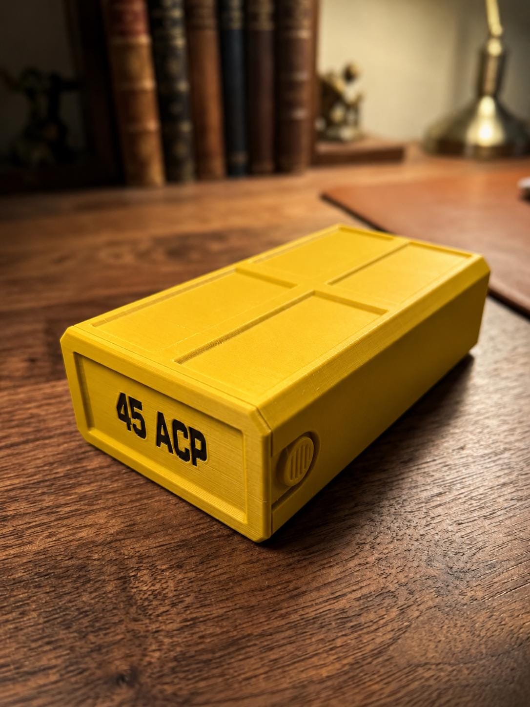45 ACP Stackable Ammo Case – 50 Round Storage Box for Range & Reloading Ammo