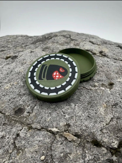 Slim Pocket Storage Container, Tactical Screw Top Utility Capsule, EDC Gear Container. Gift for outdoor hunter dad