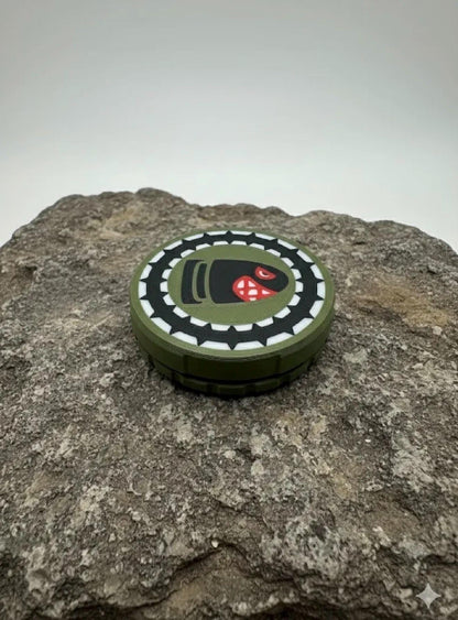 Slim Pocket Storage Container, Tactical Screw Top Utility Capsule, EDC Gear Container. Gift for outdoor hunter dad