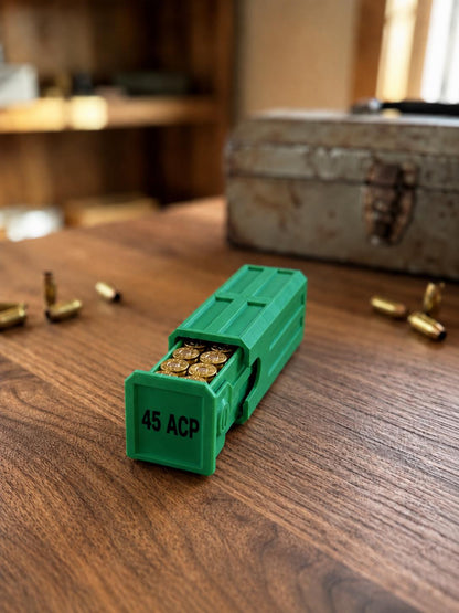 45 ACP Ammo Case – 16 Round Stackable Pocket Storage Box