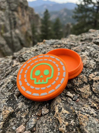 Slim Pocket Storage Container, Tactical Screw Top Utility Capsule, EDC Gear Container. Gift for outdoor hunter dad