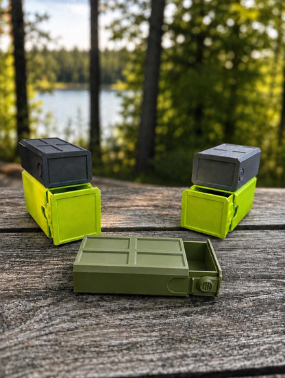 Universal Stackable Utility Case – Modular EDC Storage Box, Small Parts Organizer, Sliding Tool & Gear Case