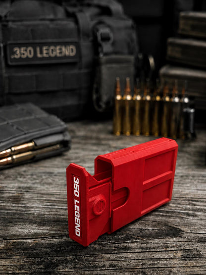 350 Legend 8 Round Pocket Ammo Box, Stackable Sliding Case, Made in USA