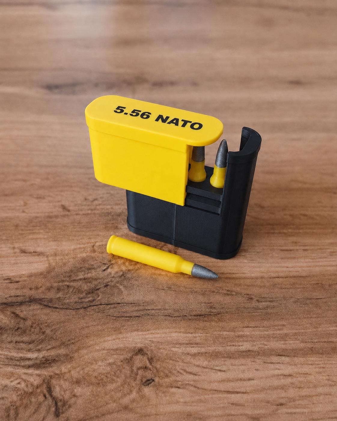 5.56 Emergency Box – 4 Round Pocket Ammunition Storage Case – Sliding Top