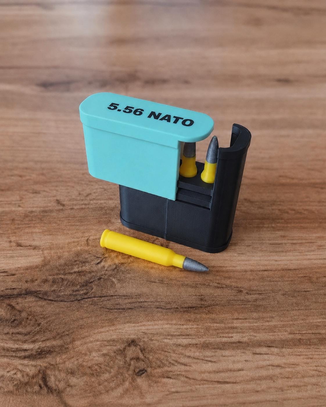 5.56 Emergency Box – 4 Round Pocket Ammunition Storage Case – Sliding Top