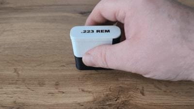 5.56 Emergency Box – 4 Round Pocket Ammunition Storage Case – Sliding Top