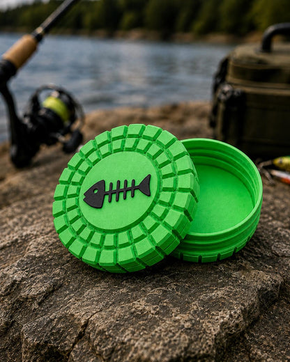 Pocket Storage Container, Tactical Screw Top Utility Capsule, EDC Gear Container. Gift for outdoor hunter and fishing dad