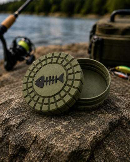 Pocket Storage Container, Tactical Screw Top Utility Capsule, EDC Gear Container. Gift for outdoor hunter and fishing dad