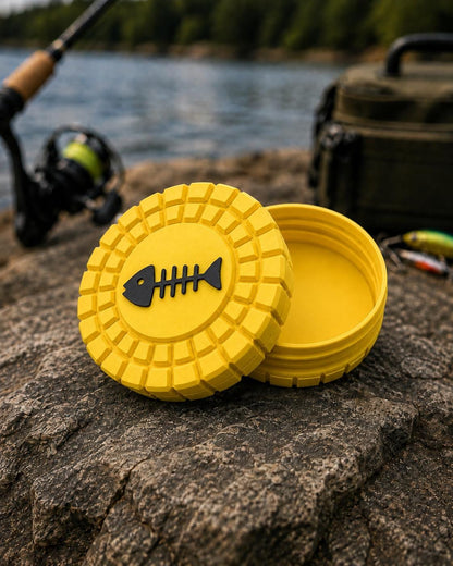 Pocket Storage Container, Tactical Screw Top Utility Capsule, EDC Gear Container. Gift for outdoor hunter and fishing dad