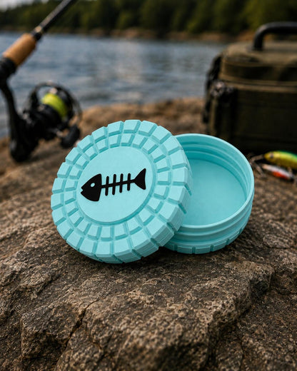 Pocket Storage Container, Tactical Screw Top Utility Capsule, EDC Gear Container. Gift for outdoor hunter and fishing dad
