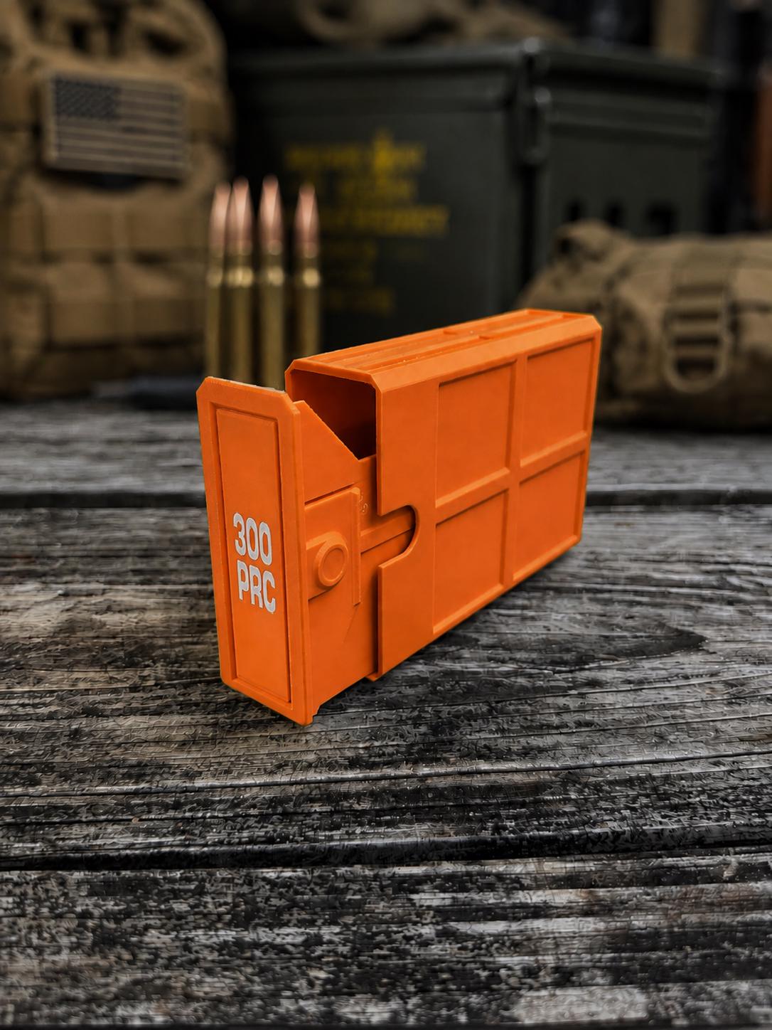300 PRC Ammo Box – 20 Round Stackable Range Organizer (3D Printed)