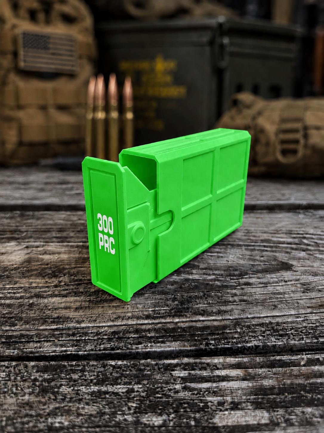 300 PRC Ammo Box – 20 Round Stackable Range Organizer (3D Printed)