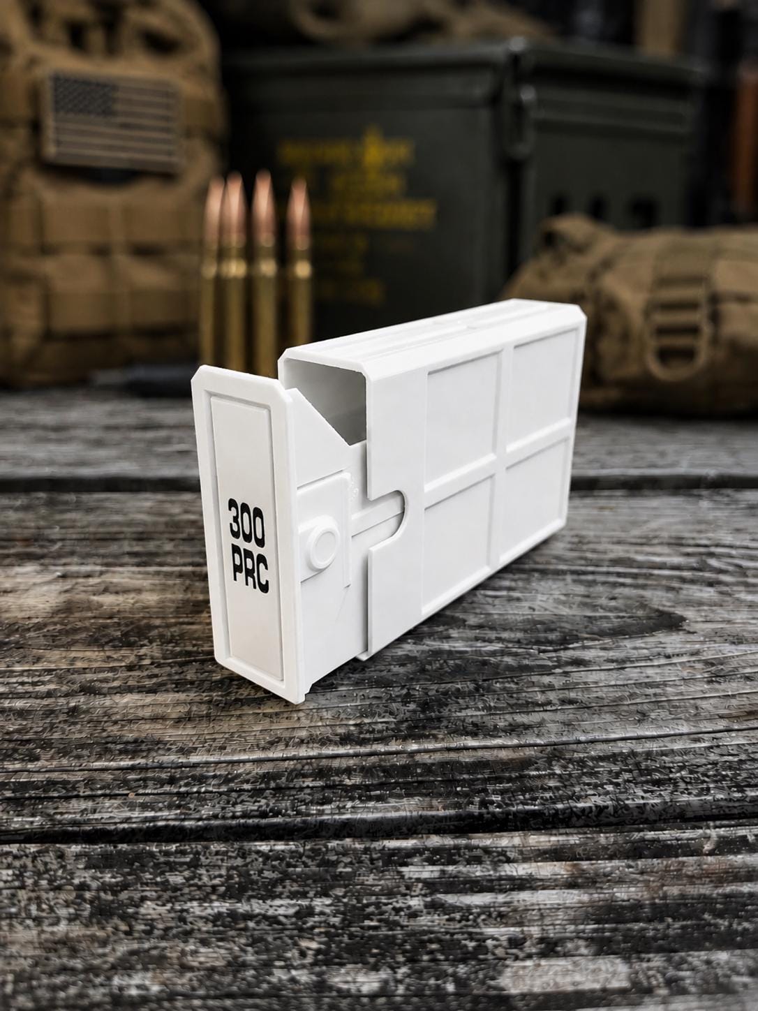 300 PRC Ammo Box – 20 Round Stackable Range Organizer (3D Printed)