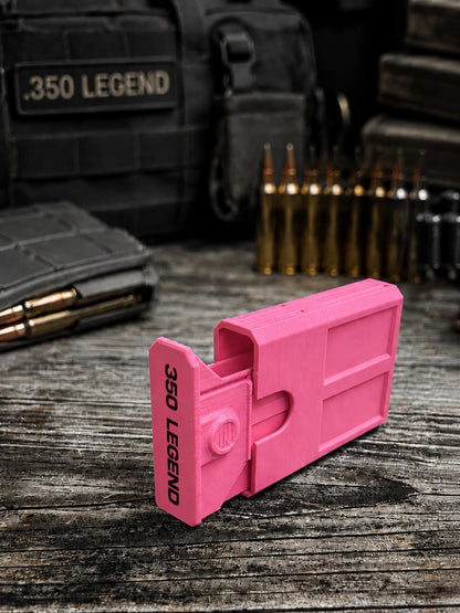 350 Legend 8 Round Pocket Ammo Box, Stackable Sliding Case, Made in USA