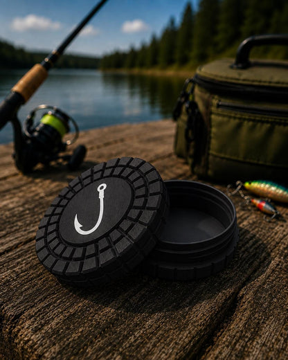 Pocket Storage Container, Tactical Screw Top Utility Capsule, EDC Gear Container. Gift for outdoor hunter and fishing dad