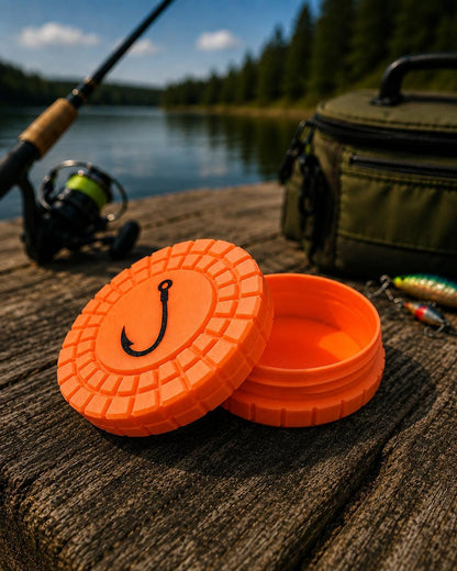 Pocket Storage Container, Tactical Screw Top Utility Capsule, EDC Gear Container. Gift for outdoor hunter and fishing dad