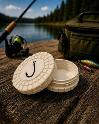 Pocket Storage Container, Tactical Screw Top Utility Capsule, EDC Gear Container. Gift for outdoor hunter and fishing dad