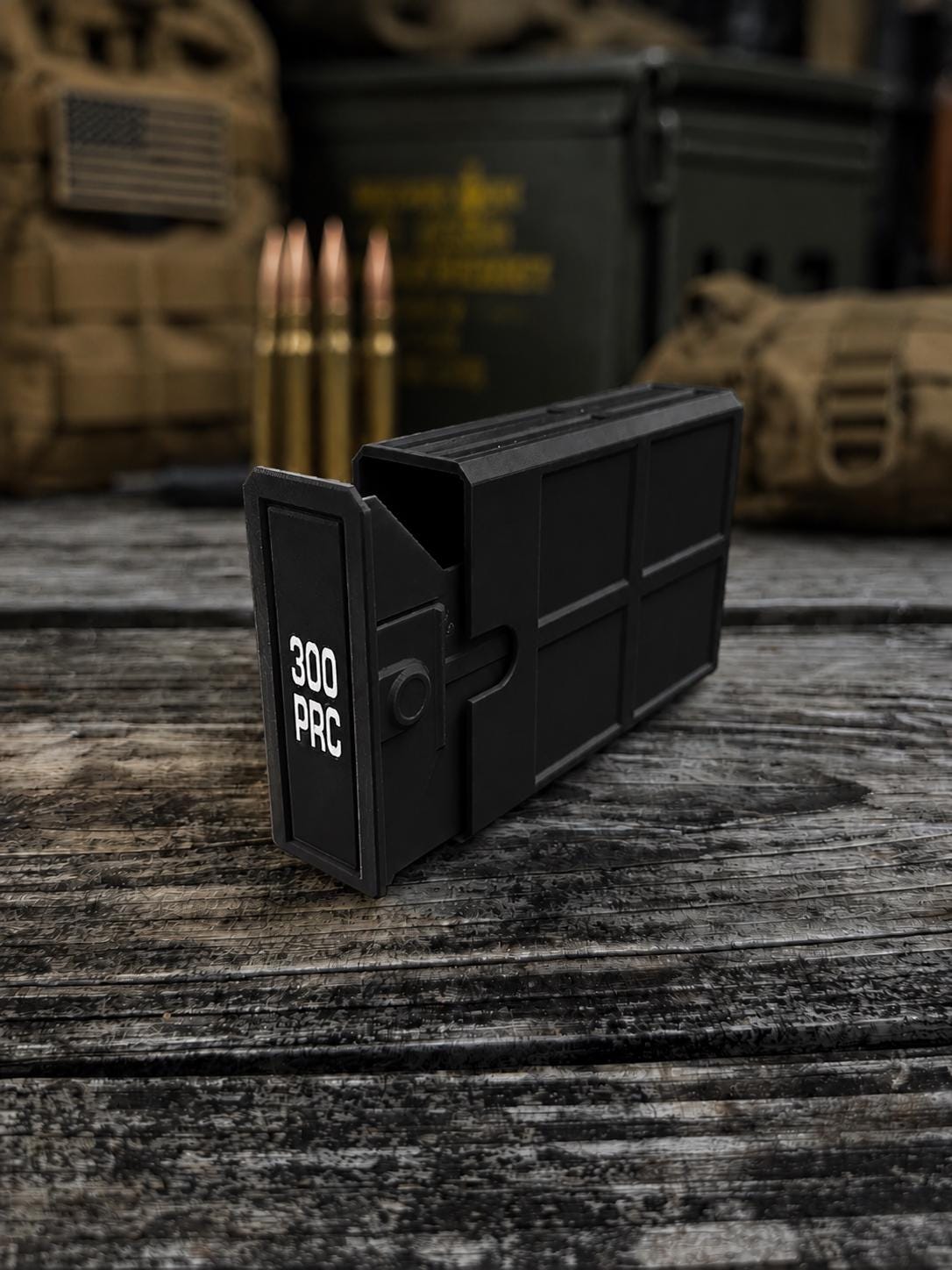 300 PRC Ammo Box – 20 Round Stackable Range Organizer (3D Printed)