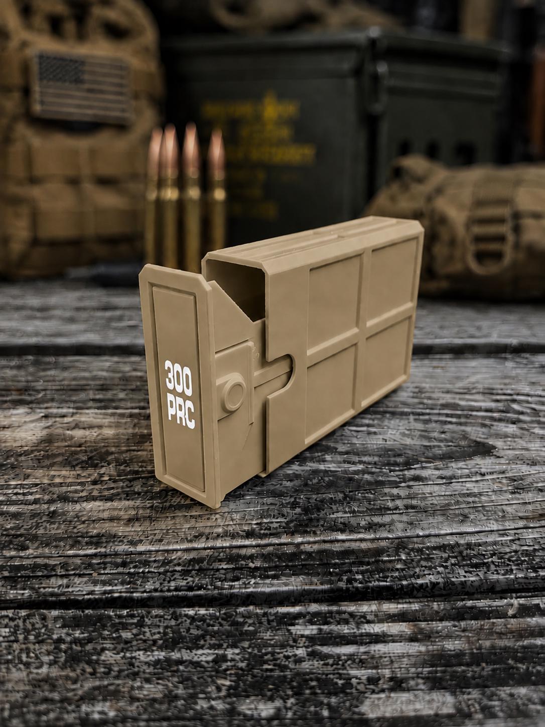 300 PRC Ammo Box – 20 Round Stackable Range Organizer (3D Printed)