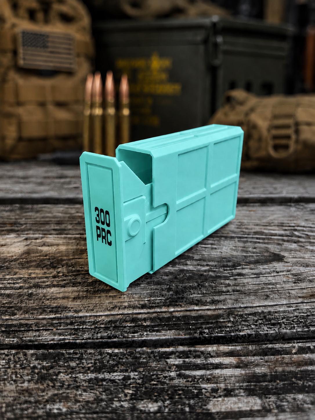 300 PRC Ammo Box – 20 Round Stackable Range Organizer (3D Printed)