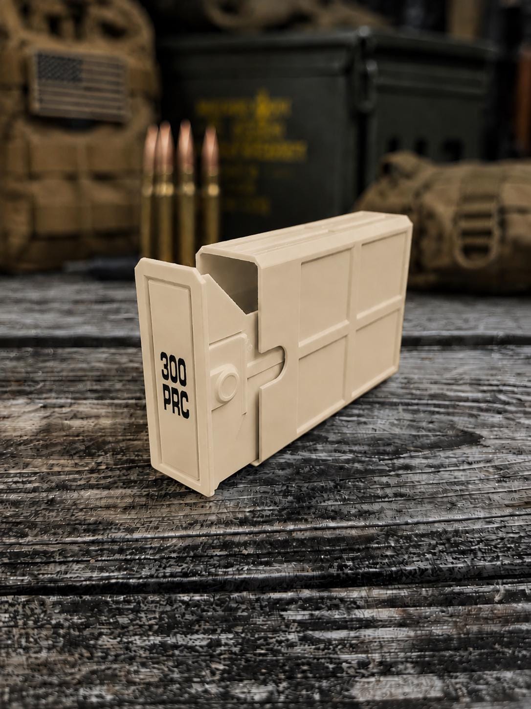 300 PRC Ammo Box – 20 Round Stackable Range Organizer (3D Printed)