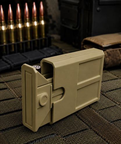 7mm-08 Remington Ammo Box | 8 Round Stackable Storage Case (3D Printed)