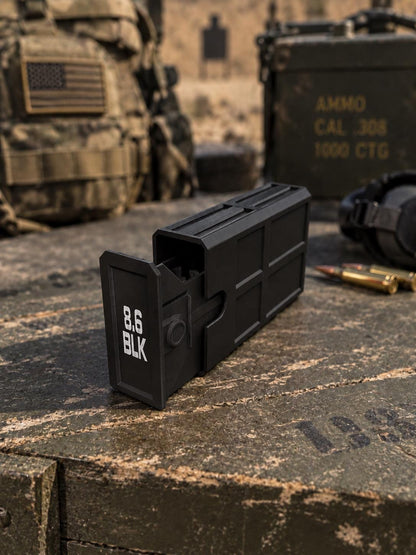 8.6 Blackout Ammo Box – 20 Round Stackable 3D Printed Case (PLA)