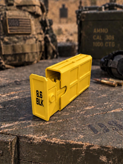 8.6 Blackout Ammo Box – 20 Round Stackable 3D Printed Case (PLA)