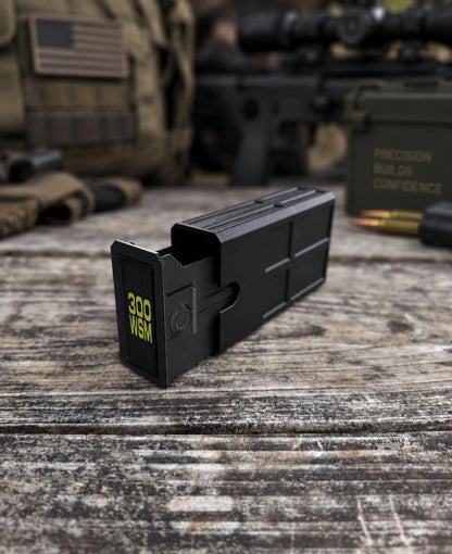 300 WSM Ammo Box – 20 Round Stackable Storage Case, Sliding Drawer, Dual Latches