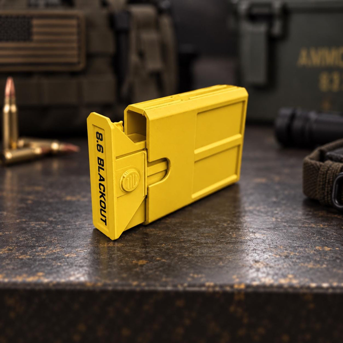 8.6 Blackout Ammo Box – 8 Round Stackable Pocket Organizer