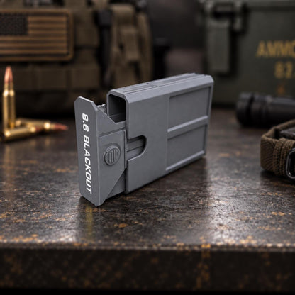 8.6 Blackout Ammo Box – 8 Round Stackable Pocket Organizer