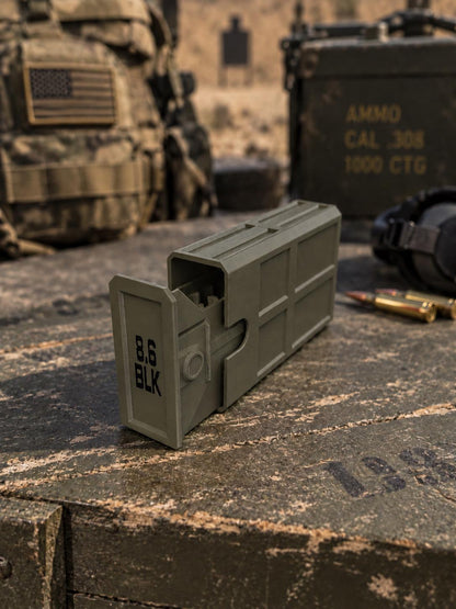 8.6 Blackout Ammo Box – 20 Round Stackable 3D Printed Case (PLA)