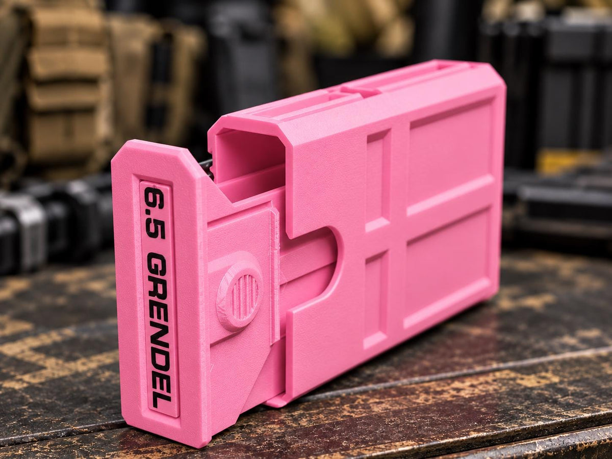 6.5 Grendel 8-Round Stackable Ammo Box – 3D Printed Range Storage Case