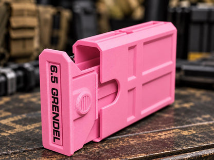 6.5 Grendel 8-Round Stackable Ammo Box – 3D Printed Range Storage Case