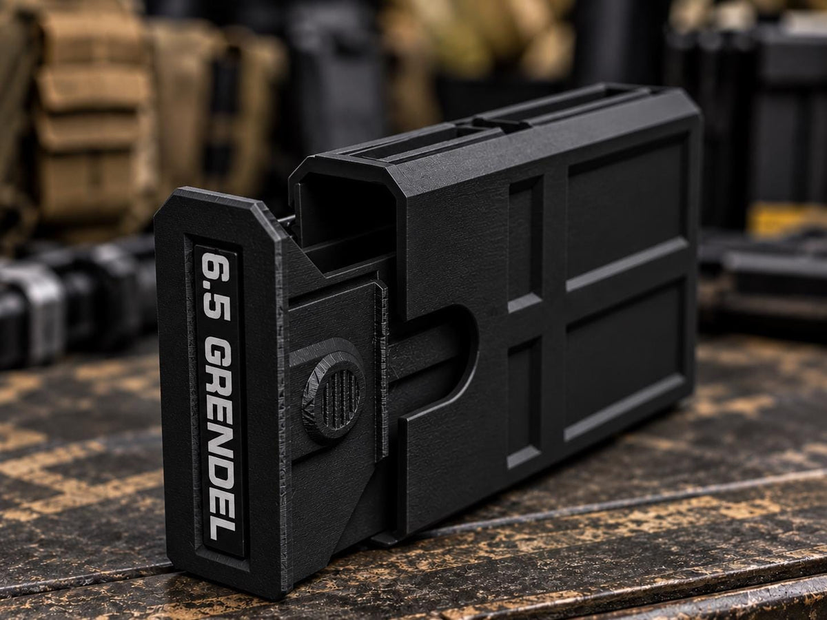 6.5 Grendel 8-Round Stackable Ammo Box – 3D Printed Range Storage Case