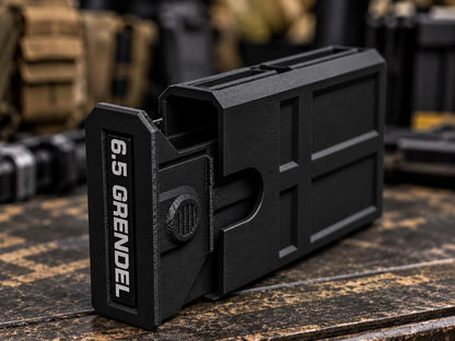 6.5 Grendel 8-Round Stackable Ammo Box – 3D Printed Range Storage Case