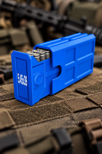 5.45x39 Ammo Box – 20 Round Stackable 3D Printed Case (Sliding Tray)
