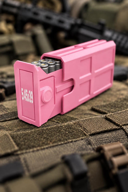 5.45x39 Ammo Box – 20 Round Stackable 3D Printed Case (Sliding Tray)