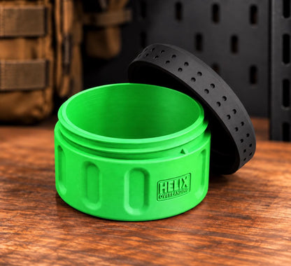Rugged 3D Printed EDC Storage Container, Screw Lid Utility Capsule, Multiple Compartment Options, Camping Emergency Gear Organizer