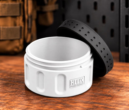 Rugged 3D Printed EDC Storage Container, Screw Lid Utility Capsule, Multiple Compartment Options, Camping Emergency Gear Organizer