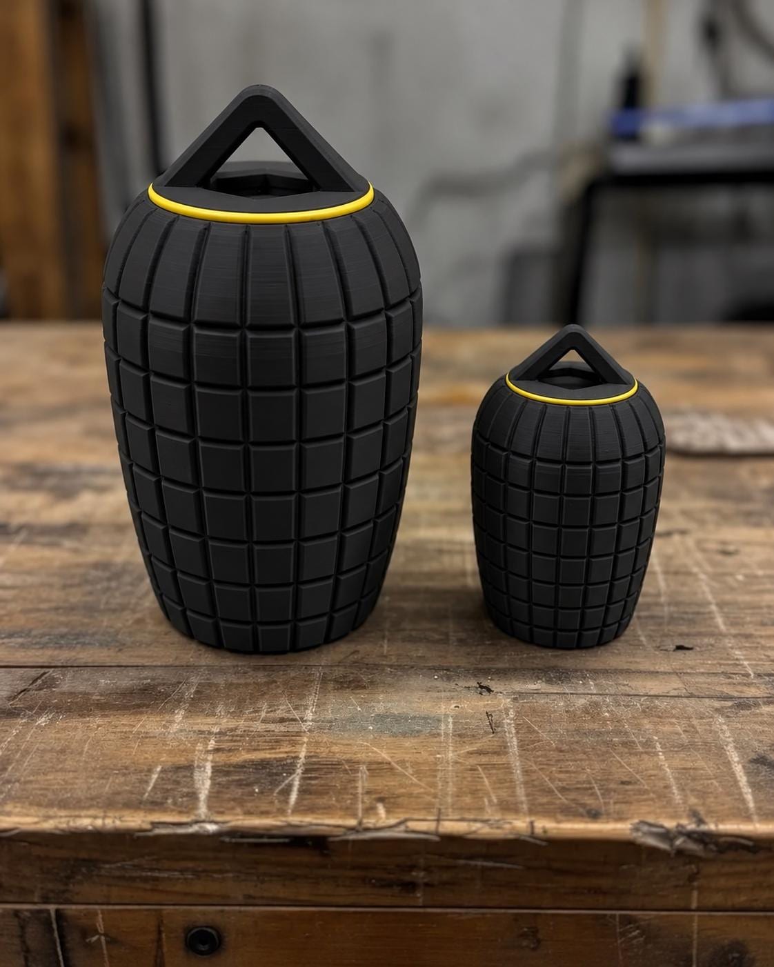 Rugged Grenade Style EDC Storage Container, Tactical Screw Top Capsule, Outdoor Gear Holder