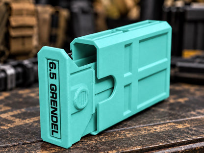 6.5 Grendel 8-Round Stackable Ammo Box – 3D Printed Range Storage Case