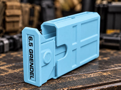 6.5 Grendel 8-Round Stackable Ammo Box – 3D Printed Range Storage Case