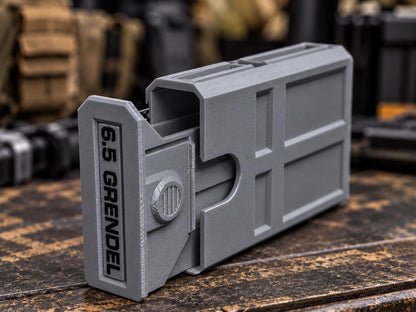 6.5 Grendel 8-Round Stackable Ammo Box – 3D Printed Range Storage Case